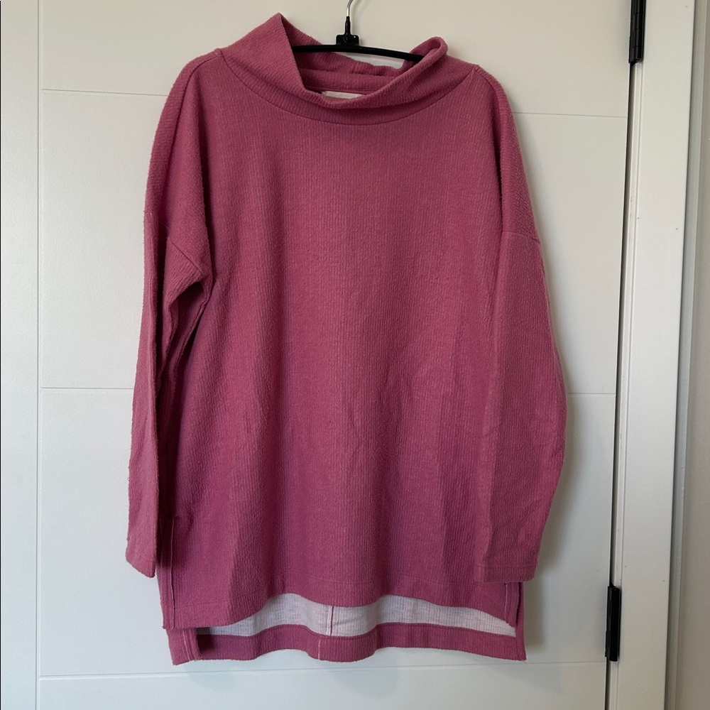 Anthropologie Pink Sweater